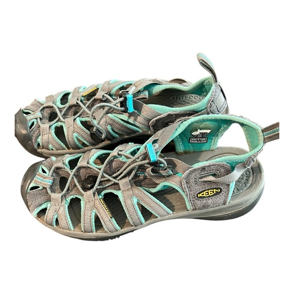 Women’s KEEN Sandal Grey/Green 7.5 - Picture 2 of 7
